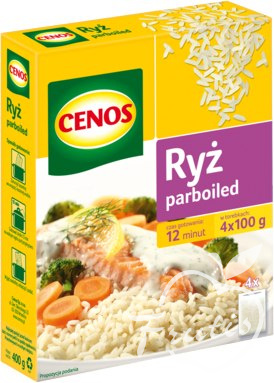 Cenos Ryż Parboiled 4x100g