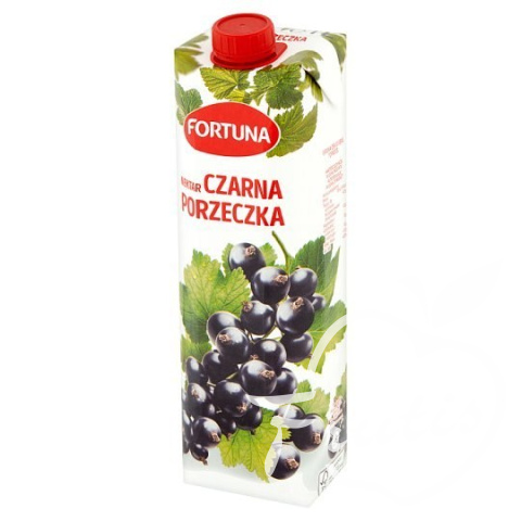 Fortuna nektar czarna porzeczka (1L) Fortuna nektar czarna porzeczka (1L)