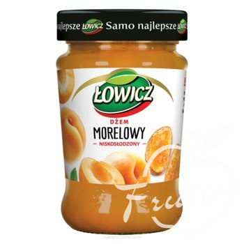 Łowicz Dżem Morelowy 280g Niesłodzony