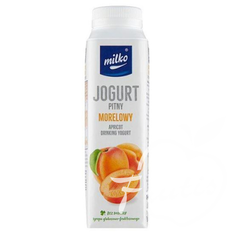 Milko jogurt pitny morelowy (330ml)