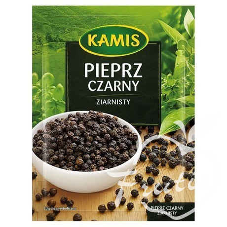 Kamis pieprz czarny ziarnisty (20g)