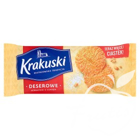 Krakuski deserowe z cukrem (200g)