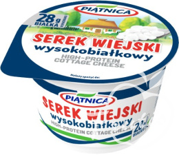 Piątnica Serek Wiejski Wysokobiałkowy (200g)