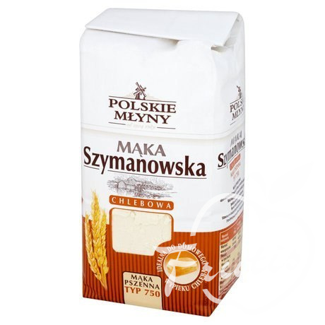 Mąka szymanowska chlebowa T750 (1kg)