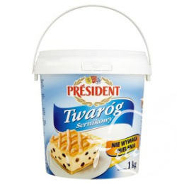 President twaróg sernikowy (1kg)