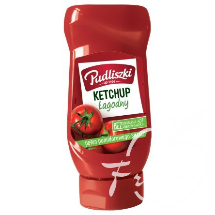 Pudliszki Ketchup Łagodny 480g