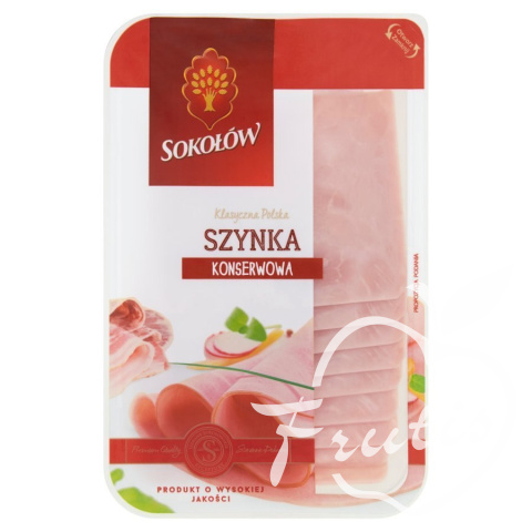 Sokołów Szynka konserwowa plastry (500g)