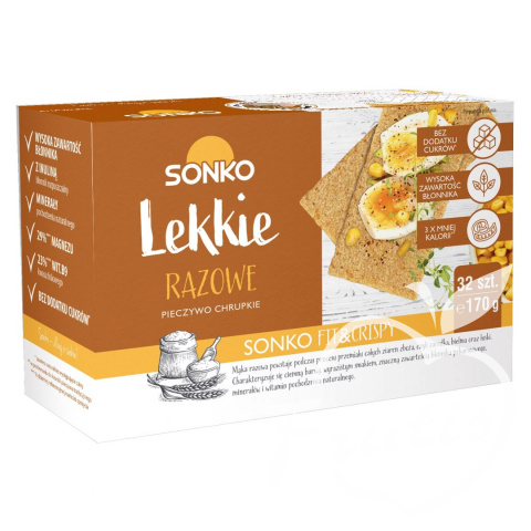 Sonko pieczywo lekkie pełnoziarniste (170g)