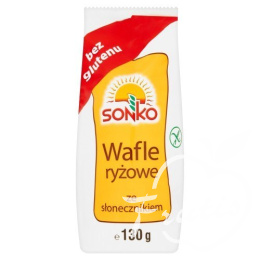 Sonko wafle ryżowe ze słonecznikiem (130g)