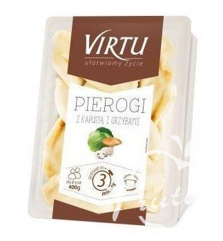 Virtu pierogi z kapustą i grzybami (400g)