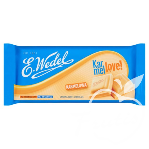 Wedel czekolada biała karmelowa (100g)