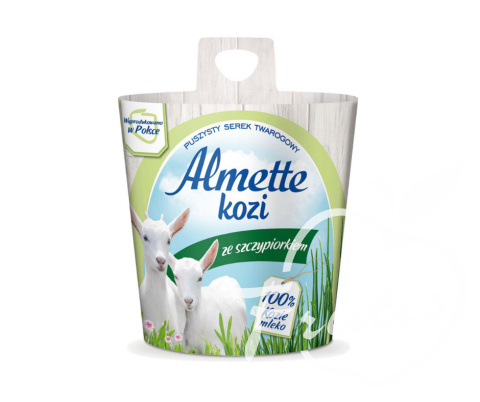 ALMETTE serek kozi ze szczypiorekiem 135 g.