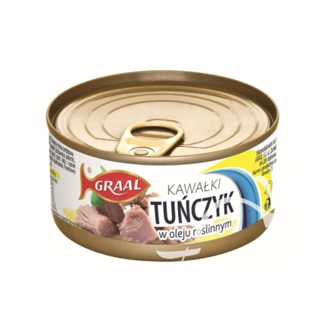 Graal tuńczyk w oleju roślinnym (170g) Graal tuńczyk w oleju roślinnym (170g)