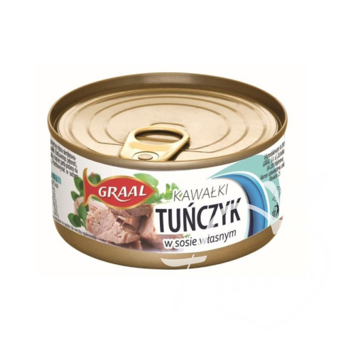Graal tuńczyk w sosie własnym ( 170g) Graal tuńczyk w sosie własnym ( 170g)