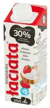 Łaciata śmietanka 30% (250ml) Łaciata śmietanka 30% (250ml)