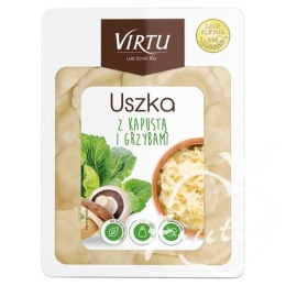 Virtu uszka z kapustą i grzybami (400g)