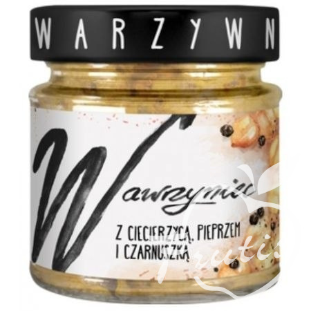 Wawrzyniec pasta z ciecierzycą, pieprzem i czarnuszką (180g)