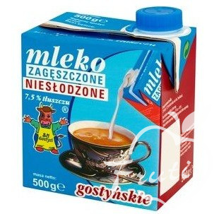 Zagęszczone mleko niesłodzone (500g)